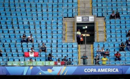 'Preocupa afluencia en juegos de la Copa América': Pdte. de Conmebol