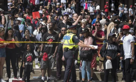 Tiroteo en festejos de Raptors deja dos personas heridas