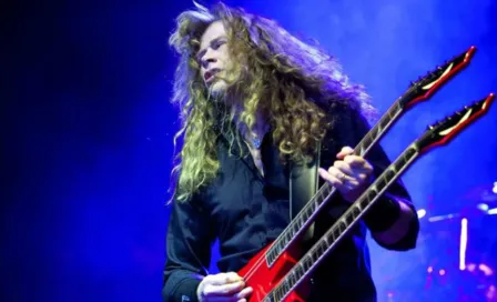 Dave Mustaine, vocalista de Megadeth, confirma que padece cáncer de garganta