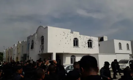 Policías y civiles protagonizan balacera en Jardines del Edén, Jalisco 