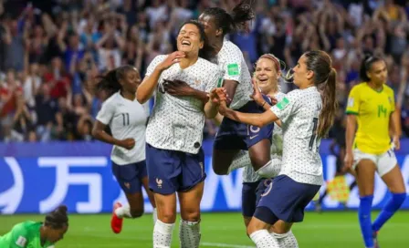 Francia sufrió, pero derrotó a Brasil y llega a Cuartos del Mundial Femenil