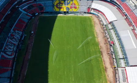 Cancha del Azteca, lista para el arranque del Torneo Apertura 2019