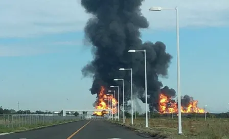 Ducto de Pemex registra fuerte explosión en Celaya, Guanajuato