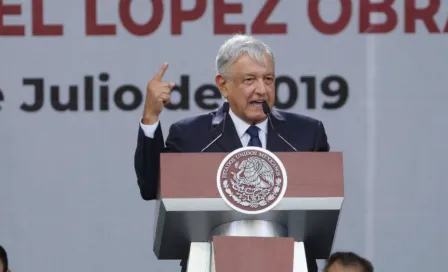 AMLO ofreció informe de actividades desde el Zócalo