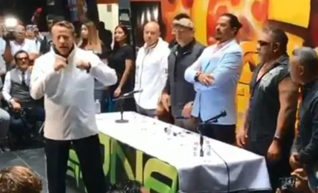 Alfredo Adame y Carlos Trejo casi terminaron a golpes en conferencia 