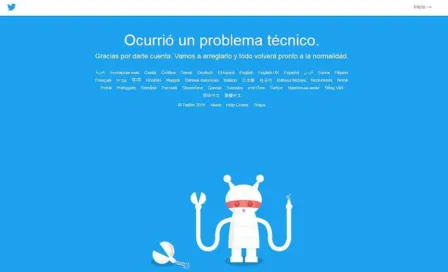 Twitter se vuelve a caer y mantiene intermitente su servicio