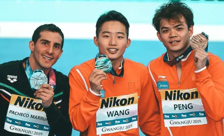 Rommel Pacheco ganó Plata en el Mundial de Natación de Gwangju