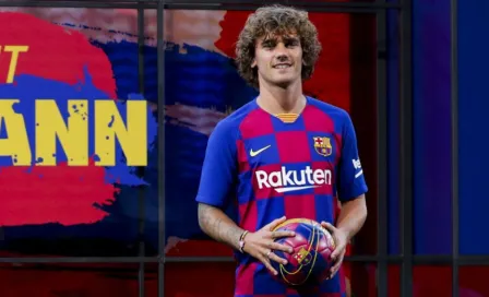 Hija de Griezmann quedó impresionada con el eco del Camp Nou