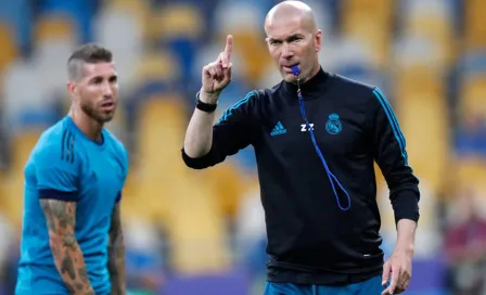 Zidane volvió a los entrenamientos del Real Madrid