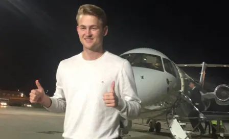 Matthijs de Ligt llegó a Turín para cerrar su fichaje con Juventus