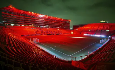 Estadio Caliente presentó nueva luminaria, espectacular y única en Latinoamérica