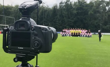 Érick Gutiérrez e Hirving 'Chuky' Lozano posaron en la foto oficial del PSV