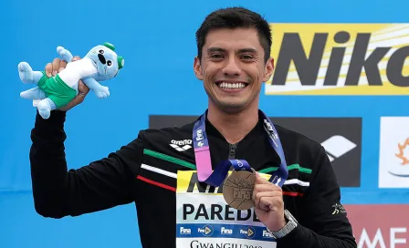 Jonathan Paredes conquistó su tercera medalla en Mundial de Natación