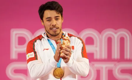 Jonathan Muñoz conquistó el Oro en halterofilia en Lima 2019