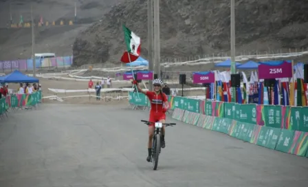 Daniela Campuzano ganó medalla de oro en Ciclismo de Montaña