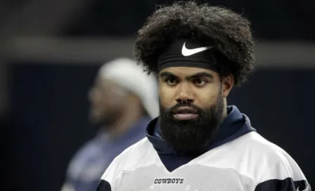 Ezekiel Elliott haría 'huelga' contra Cowboys desde México