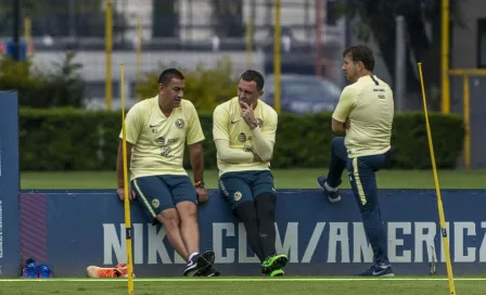 Agustín Marchesín, con lágrimas en el entrenamiento de América 