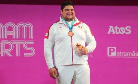 Raúl Manríquez conquistó el Bronce en Levantamiento de Pesas