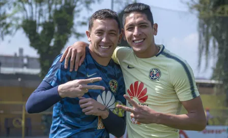 Marchesín y Edson Álvarez se encontraron en el Aeropuerto de la CDMX