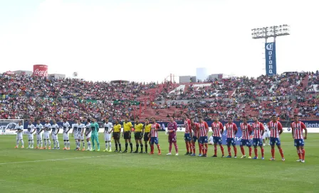 Afición de San Luis hizo largas filas para adquirir un boleto del juego ante el Atleti