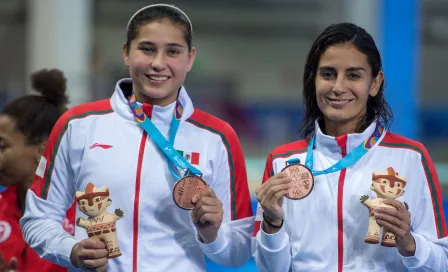 Paola Espinosa y Dolores Hernández se cuelgan el Bronce en Lima 2019