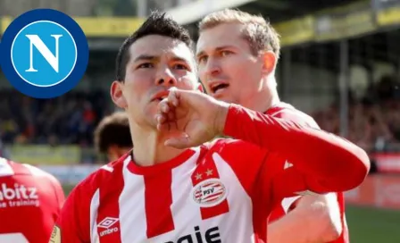 Nápoles pagaría 42 mde a PSV para fichar a Chucky Lozano