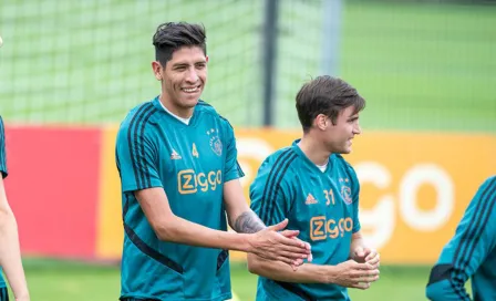 Edson Álvarez entrenó por primera vez con el Ajax