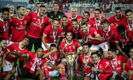 Benfica conquistó la Supercopa de Portugal con goleada al Sporting