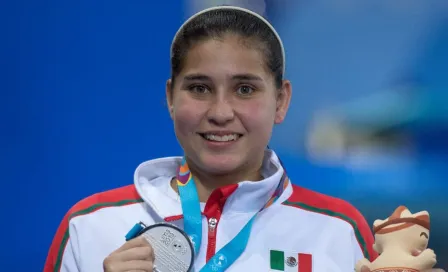 Dolores Hernández conquistó la Plata en trampolín de 3 metros