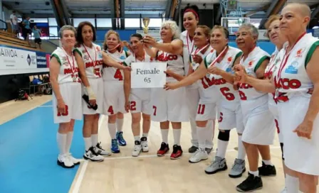 Abuelitas mexicanas son Campeonas del Mundial de basquetbol