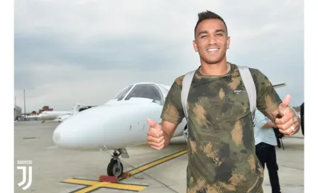 Danilo arribó a Turín para fichar con Juventus