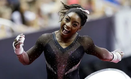 Simone Biles, primera mujer en lograr un triple-doble