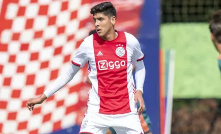 Edson Álvarez jugó partido de entrenamiento con el Ajax