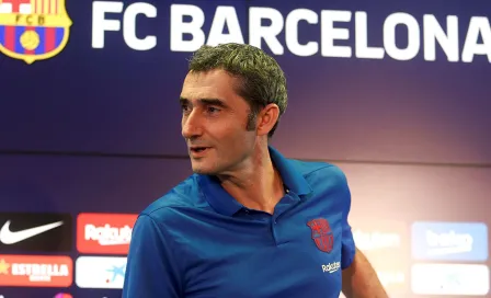 Ernesto Valverde: 'Estoy muy contento con mi plantilla'