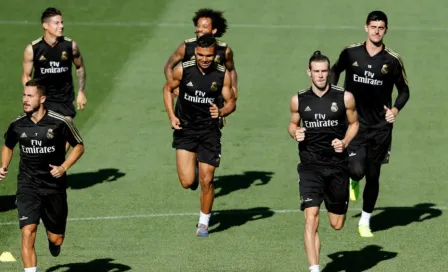 Real Madrid preparó su debut en La Liga con Gareth Bale y James