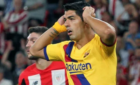 Luis Suárez debutó con lesión contra Athletic Club