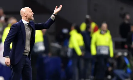 Erik Ten Hag arremete contra sus jugadores tras empate del Ajax