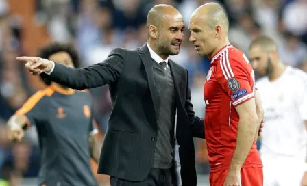 Arjen Robben eligió a Guardiola como el mejor DT de su carrera 