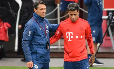 Kovac: 'Coutinho aún no está en plena forma para debutar'