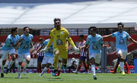 Portero de Pachuca anotó 'milagroso' gol en Final de Torneo Internacional Sub 15 