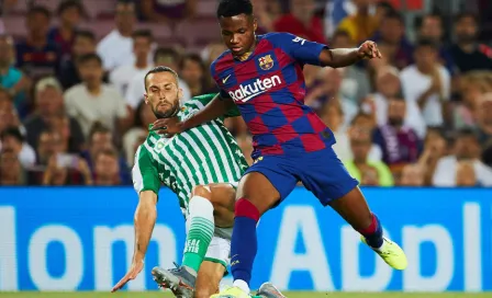 Ansu Fati se convirtió en el segundo jugador más joven en debutar con Barcelona