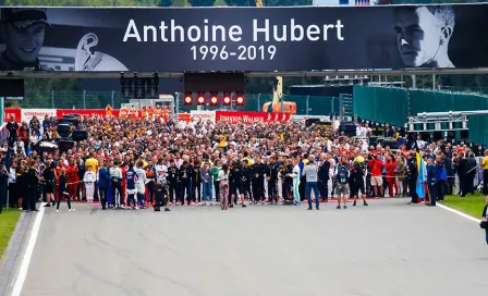 F1 realizó homenaje en memoria del piloto Anthoine Hubert