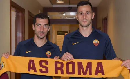 Roma se reforzó con Henrikh Mkhitaryan y Nikola Kalinic