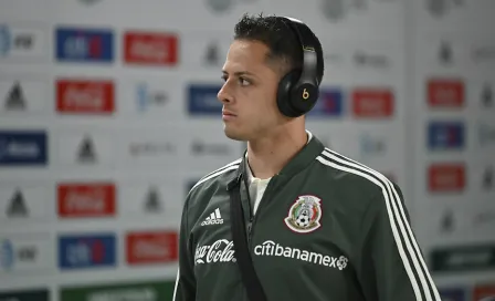 Chicharito se unió a la concentración de la Selección Mexicana en EU