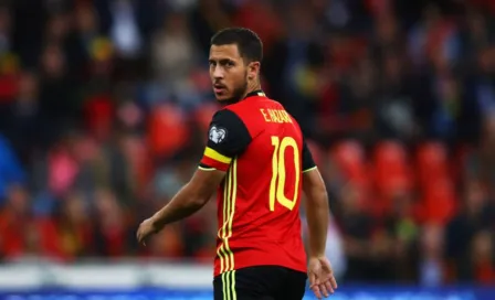 Eden Hazard abandonó la concentración con Bélgica por su lesión