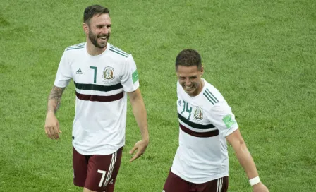 Chicharito 'trolleó' a Gallardo y Layún por no pasarle el balón a Janssen