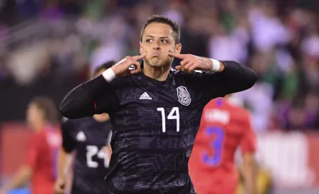 Chicharito anotó en su regreso a la Selección Mexicana