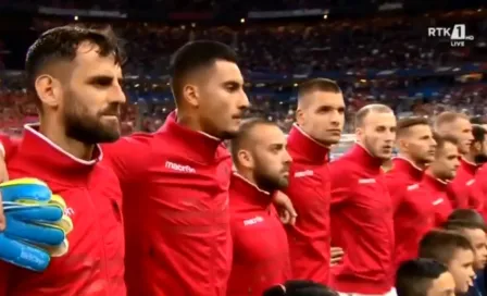 Confunden himno de Albania y jugadores se negaron a iniciar el duelo vs Francia