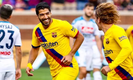 Luis Suárez se reincorporó a los entrenamientos del Barcelona 