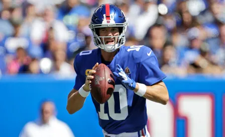 Eli Manning irá a la banca y Daniel Jones será el titular de NY Giants